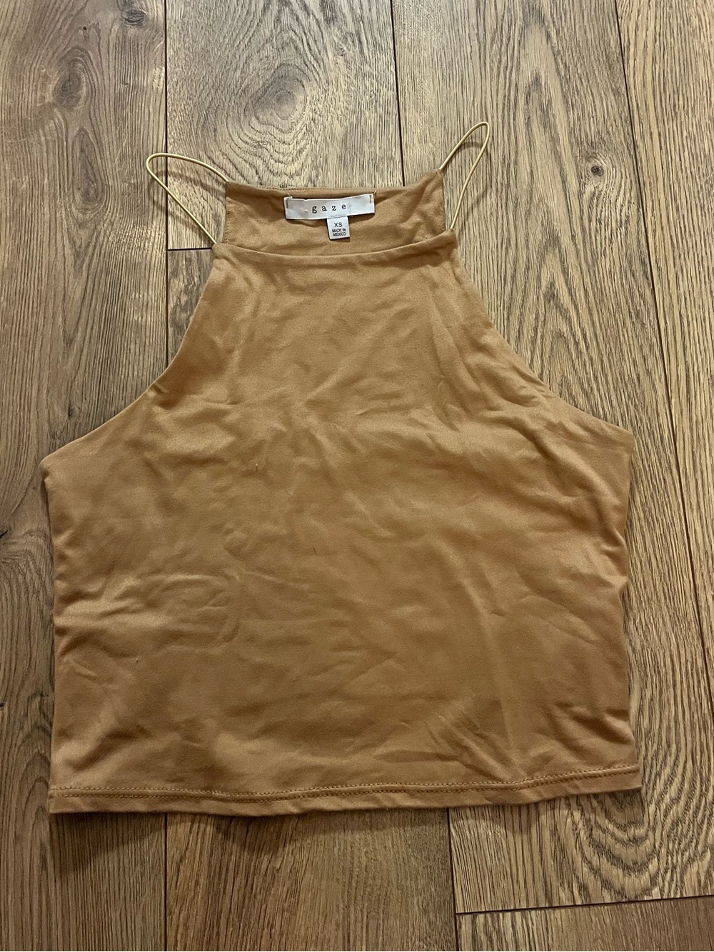 Suede top